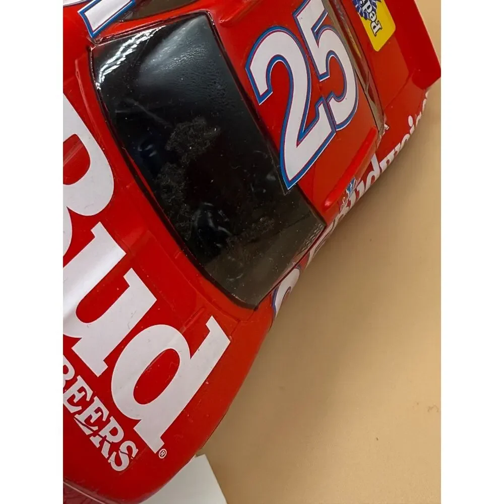 🏁 Vintage Parma Flexi 2 Budweiser #25 Slot Car 4